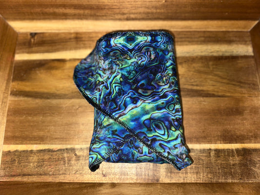 3 Layers Blue Abalone Contour