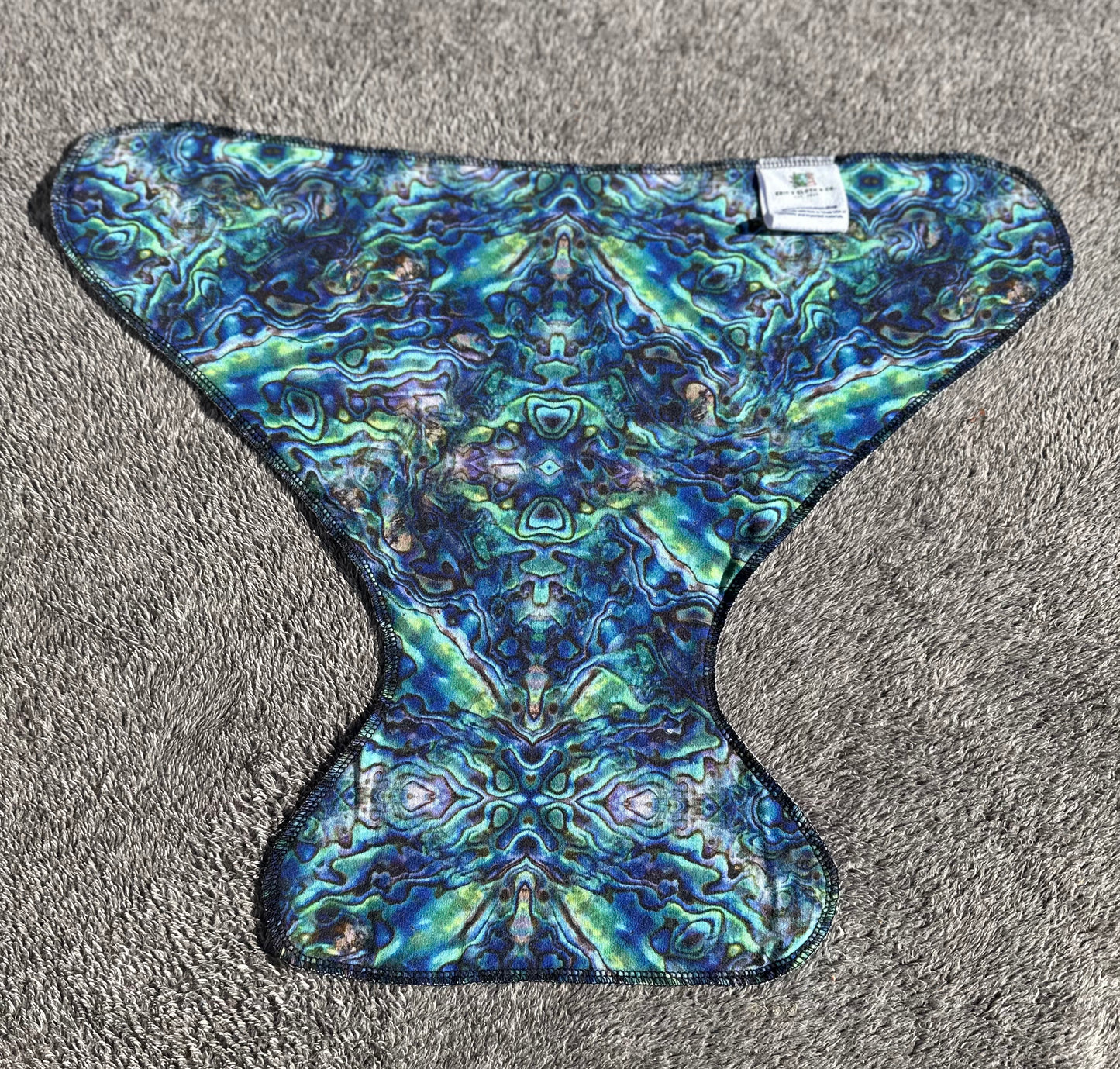 3 Layers Blue Abalone Contour