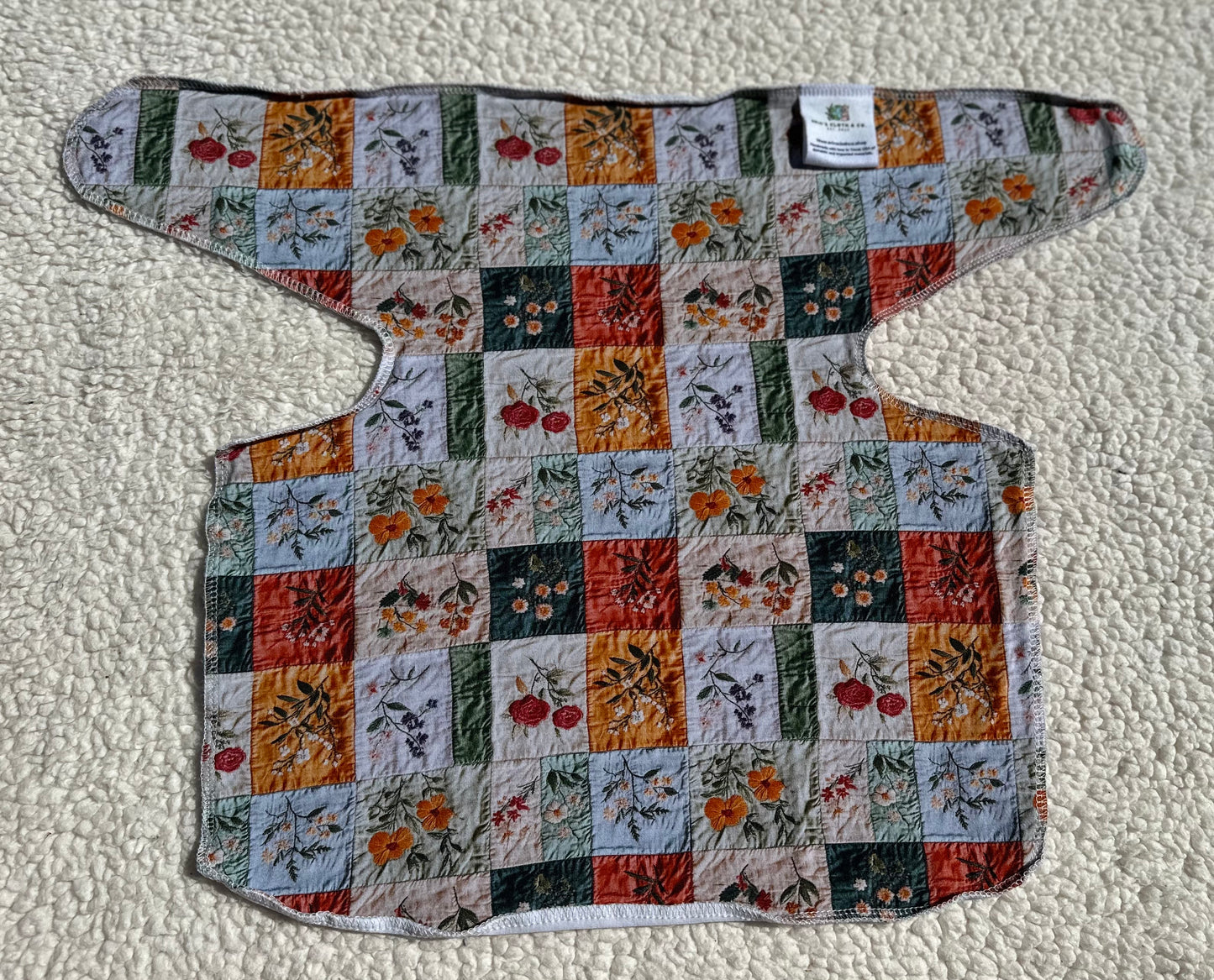 2 Layer Patchwork Quilt Preflat