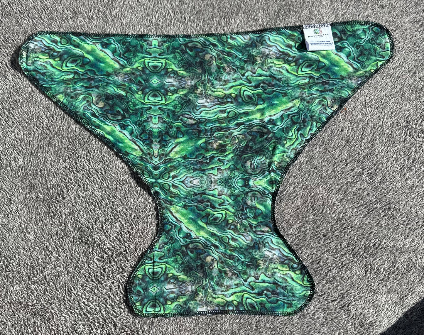 2 Layers Green Abalone Contour