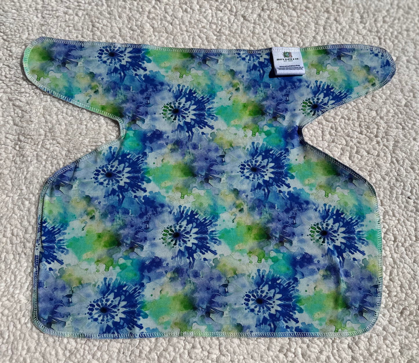 2 Layer Infant Tie Dye Preflat