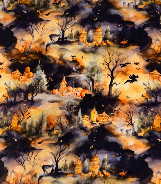 3 Layers Spooky Forest Preflat