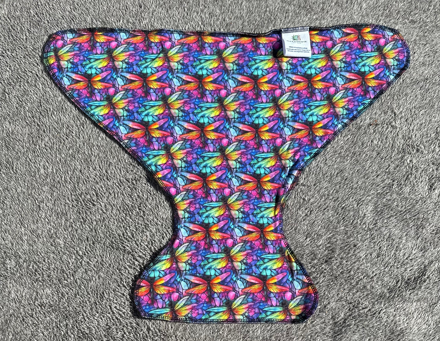 3 Layers Rainbow Dragonfly Contour