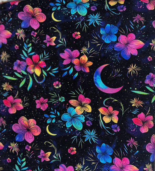 3 Layers Neon Rainbow Moons Preflat