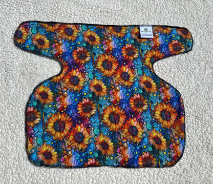 2 Layer Sunflower Alcohol Ink Preflat
