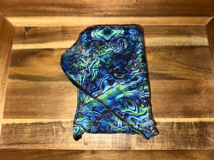3 Layers Blue Abalone Contour