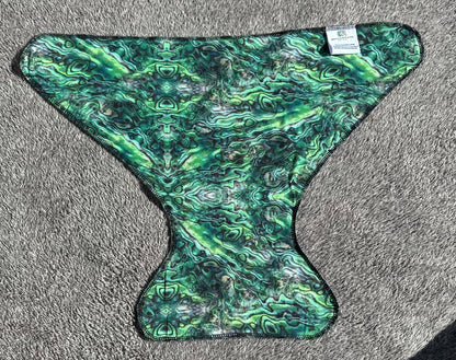 3 Layer Green Abalone Contour