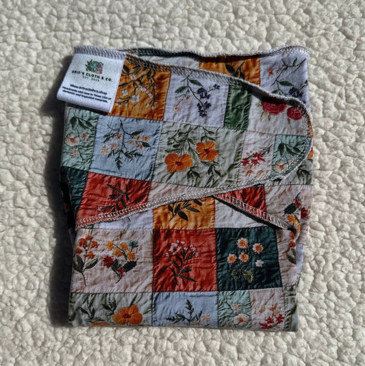2 Layer Patchwork Quilt Preflat