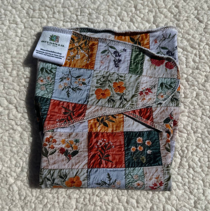 2 Layer Patchwork Quilt Preflat