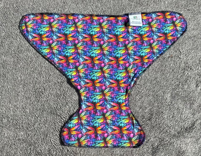 3 Layers Rainbow Dragonfly Contour